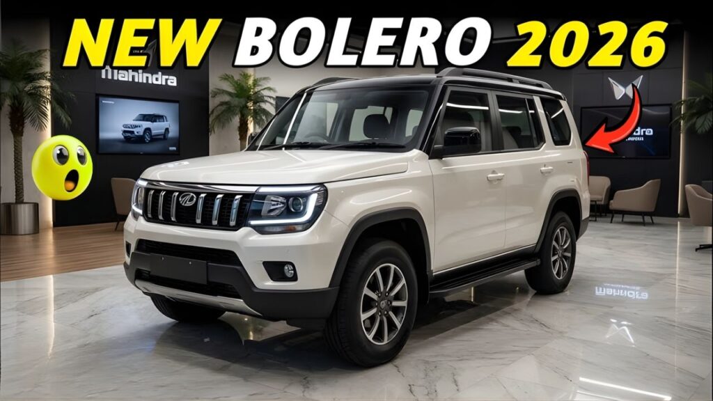 New Mahindra Bolero 2026 – 7 Seater SUV with 30 KM Mileage & Powerful Performance