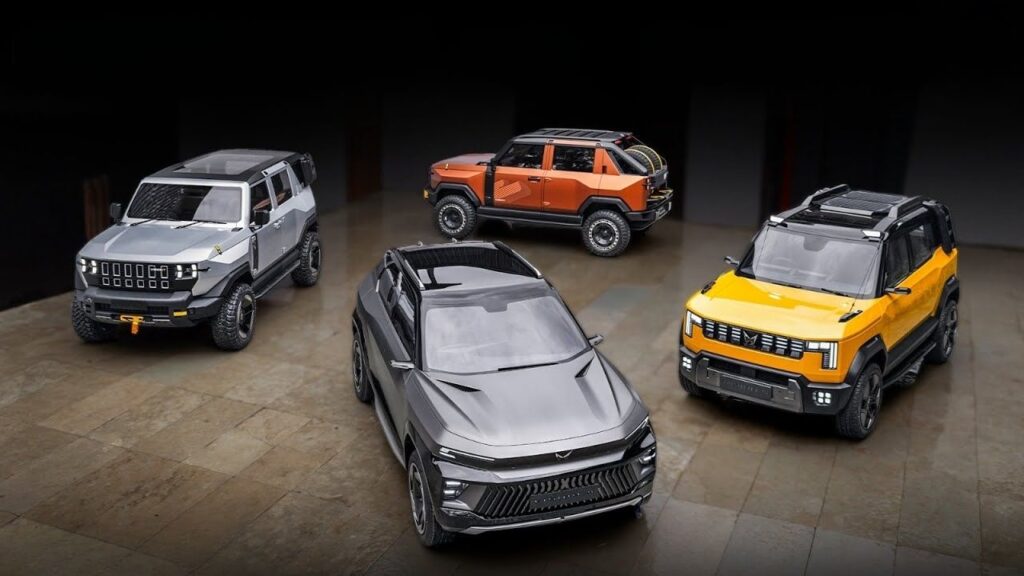 Mahindra’s 6 Upcoming SUVs & EVs 2026–2027