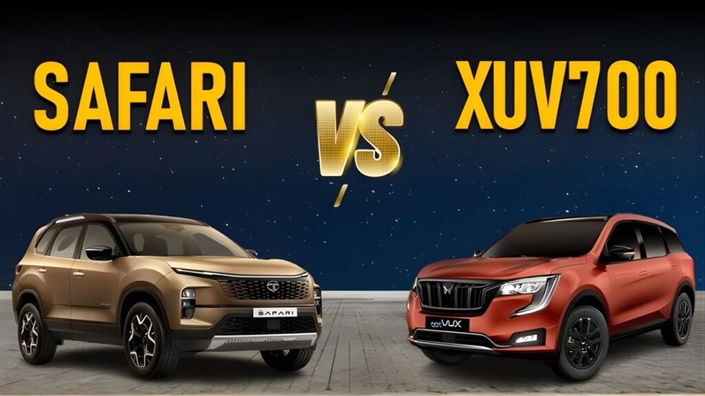 Tata Safari vs Mahindra XUV700 2026